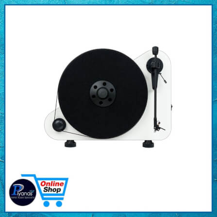 เครื่องเล่นแผ่นเสียง PROJECT :VT-E BT (พร้อมหัวเข็ม ORTOFON รุ่น OM5E) (สีขาว)_1